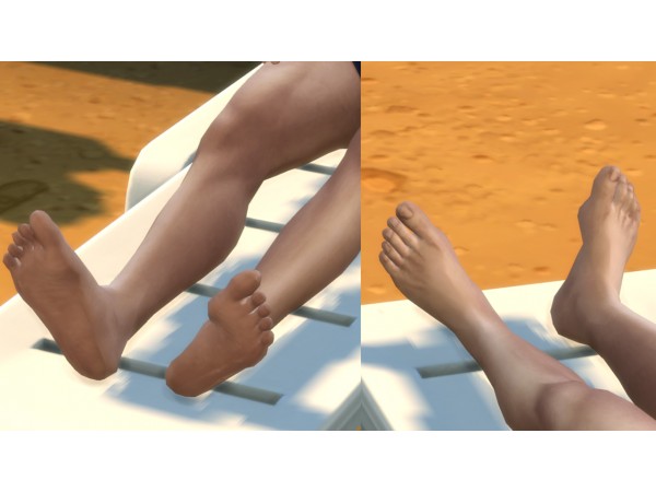 sims 4 realistic feet